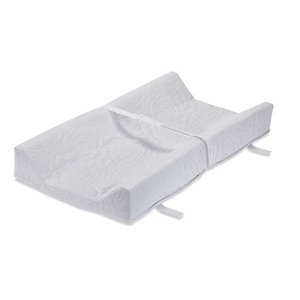 lot 73774 image: LA Baby Contoured Changing Pad- White (P-3401-32Q)