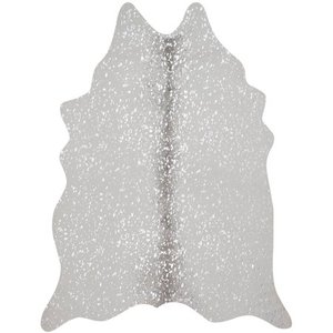 lot 73778 image: Loloi II Bryce Collection Faux Cowhide Area Rug, 5 x 66, StoneSilver