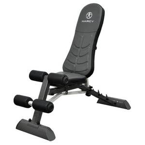 lot 73784 image: Marcy Deluxe Foldable Utility Bench Gym Equipment - SB-10100