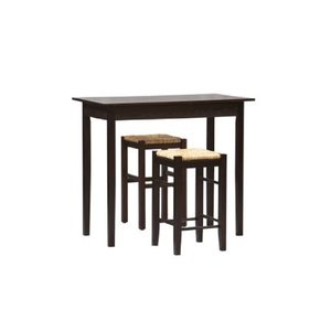 lot 73787 image: Linon Tavern Three Piece Counter Set