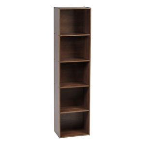 lot 74545 image: IRIS 5 Tier Storage Shelf - Brown