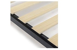 lot 74565 image: Zinus Easy Assembly Wood Slat 1.6 Inch Bunkie Board  Bed Slat Replacement,