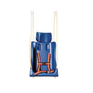 lot 78393 image: Skillbuilders 30-1635 Full Support Swing Seat without Pommel, Rope, Medium (Teenager)