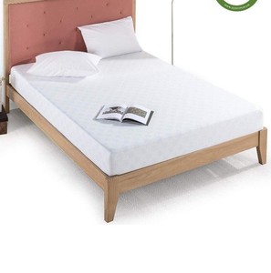 lot 78398 image: Twin Size Zinus 8 Inch Gel-infused Green Tea Memory Foam Mattress Soft Bed