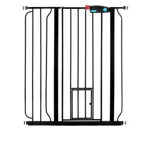 lot 78419 image: Carlson Dogs Walk Through Gate - Black - Extra Tall