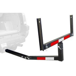 lot 78436 image: MaxxHaul 70231 Hitch Mount Truck Bed Extender (For Ladder, Rack, Canoe, Kayak, Long Pipes and Lumber)