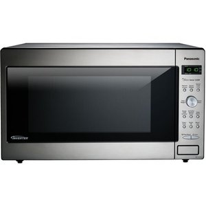 lot 78444 image: Panasonic Genius Sensor 2.2 Cu. Ft. 1250W Microwave Oven with Inverter Technology