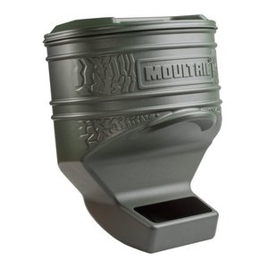 lot 78461 image: Moultrie 80 Pound Capacity Deer Wildlife Feed Station Pro, Green MFG-13219