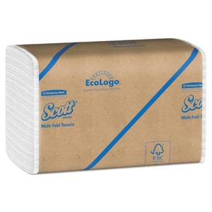 lot 78462 image: Kimberly-Clark Scott 41482 Kitchen Roll Towel, 8.78 Width x 11 Length, White (20 Rolls of 128)