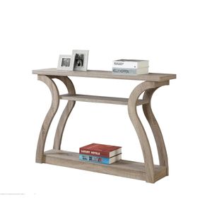 lot 78468 image: Monarch Accent Table 47L  Dark Taupe Hall Console