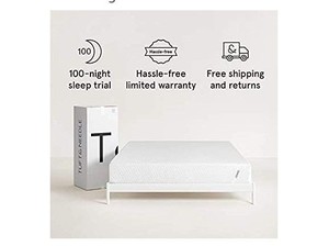 lot 78492 image: Tuft &amp Needle Adaptive Foam Sleeps Cooler Pressure Relief Twin XL Mattress Open Cell Technology