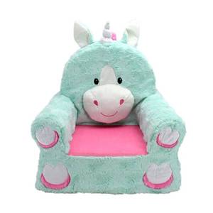 lot 78516 image: Animal Adventure Sweet Seats Unicorn Character Chair