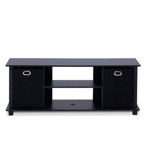 lot 78663 image: Furinno Econ Entertainment Center with Storage Bins, Multiple Colors