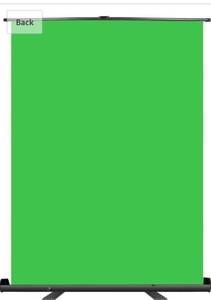 lot 78703 image: Neewer Green Screen Backdrop, Pull-up Style, Portable Collapsible Chromakey Background with Auto-locking Frame, Wrinkle-resistant Fabric,Solid Aluminium Base, for Photo Video, Live Game,Virtual Studio