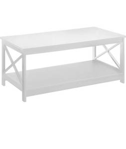 lot 78704 image: Convenience Concepts Oxford Coffee Table, White