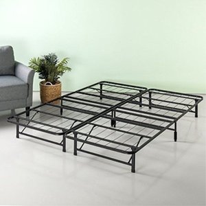 lot 78726 image: Zinus 12 Inch SmartBase Mattress Foundation, Platform Bed Frame, Box Spring Replacement, Quiet Noise-Free, Queen
