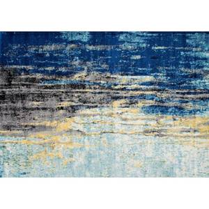 lot 73834 image: nuLOOM Waterfall Vintage Abstract Accent Rug, 2 x 3, Blue