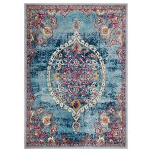 lot 73838 image: Ottomanson RIX3262-8X10 Area Rug, 710 x 910, Turquoise