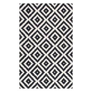lot 73840 image: nuLOOM Kellee Contemporary Wool Area Rug, 5 x 8, Black