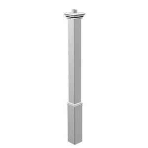 lot 73844 image: Madison 5x5 Vinyl Lamp Post