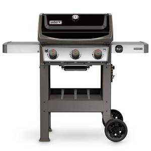 lot 73866 image: Weber 45010001 Spirit II E-310 3-Burner Liquid Propane Grill, Black