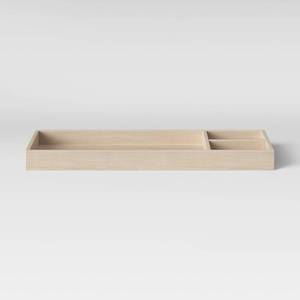 lot 73876 image: Universal Wide Removable Changing Tray, Washed Natural