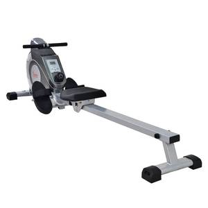 lot 73894 image: Sunny Health & Fitness SF-RW5515 Magnetic Rowing Machine Rower wLCD Monitor