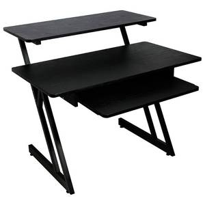 lot 73935 image: On-Stage WS7500 Series Wood Studio Workstation, Black