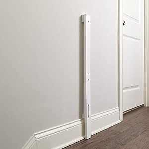 lot 73939 image: Qdos Universal Baseboard Kit for All Baby Gates - Professional Grade Safety - Universal Solution for Gate Installation Over a Baseboard - Works with All Gates - Easy Installation  Slate