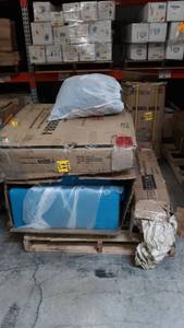 lot 73969 image: Miscellaneous 1 of 2 boxes Damaged Items Pallet
