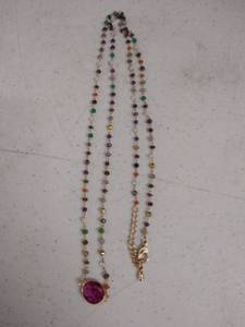lot 6015 image: costume beaded necklace