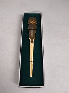 lot 6053 image: gold letter opener