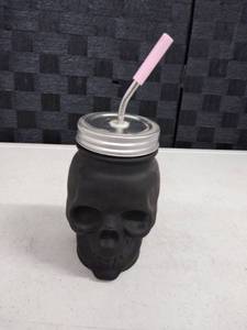 lot 6078 image: skull cup