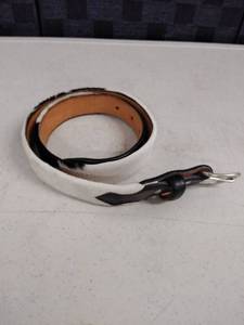 lot 6093 image: cow hide leather belt