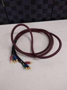 lot 6097 image: heavy duty gold tip rca