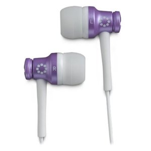 lot 6181 image: memorex eb-50 stereo earbuds - purple (discontinued by manufacturer)