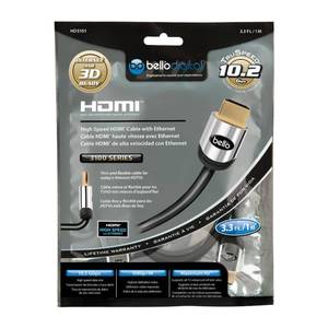 lot 6185 image: Bello International Group Hd3101 1m High Speed Hdmi Cable Cabl 3d Ready 10.2 Gbps