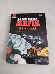 lot 6200 image: la cosa nostra mafia DVD set