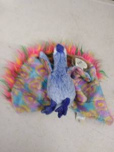 lot 6221 image: Ty Beanie Baby Plush ( Peacock  Flashy )