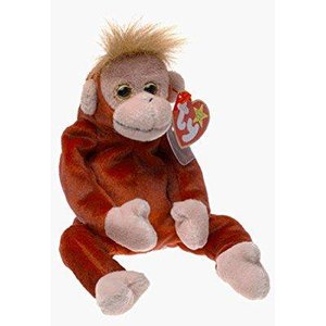 lot 6224 image: ty beanie babies - schweetheart the orangutang toy