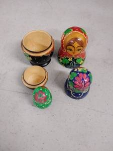 lot 6237 image: wooden stack women
