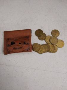 lot 6257 image: Branson case and coins