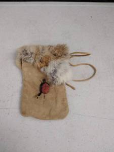 lot 6308 image: indian pouch leather