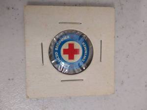 lot 6333 image: vintage swimmer pin