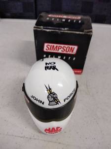 lot 6339 image: Simpson helmet signed