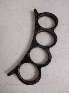 lot 6341 image: brass knuckles