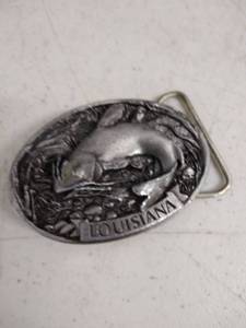 lot 6342 image: Louisiana belt buckle