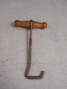 lot 6375 image: vintage hand hook