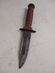 lot 6377 image: brown hand knife