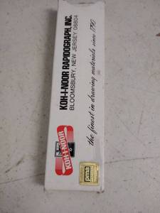 lot 6384 image: kon-i-noor rapidograph pencils